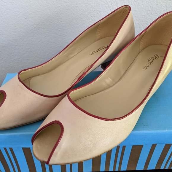 Mariana by GOLC - Morgan- (natural/red) low heel - Picture 3 of 8